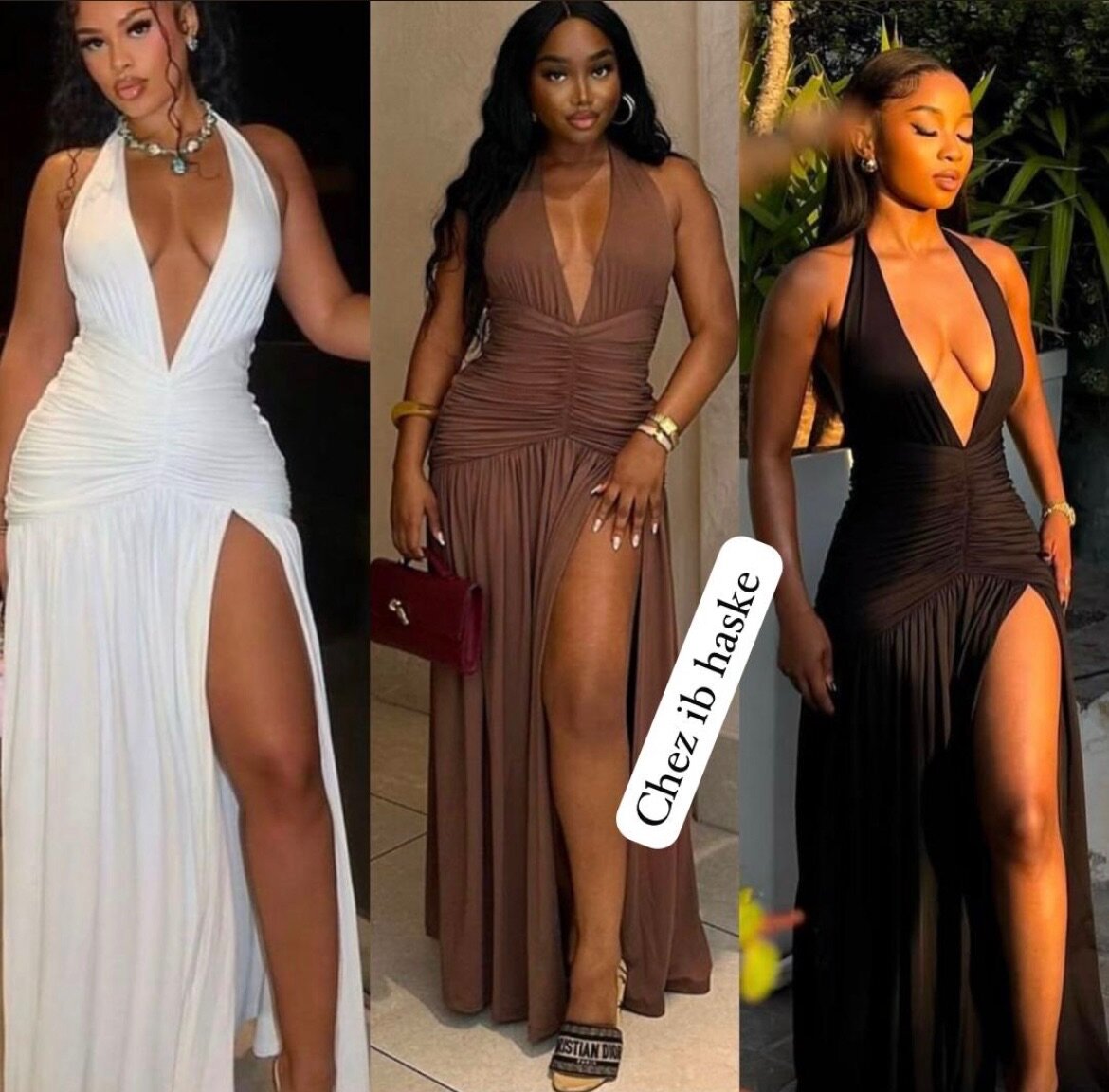 Robe Longue Évasée Sexy