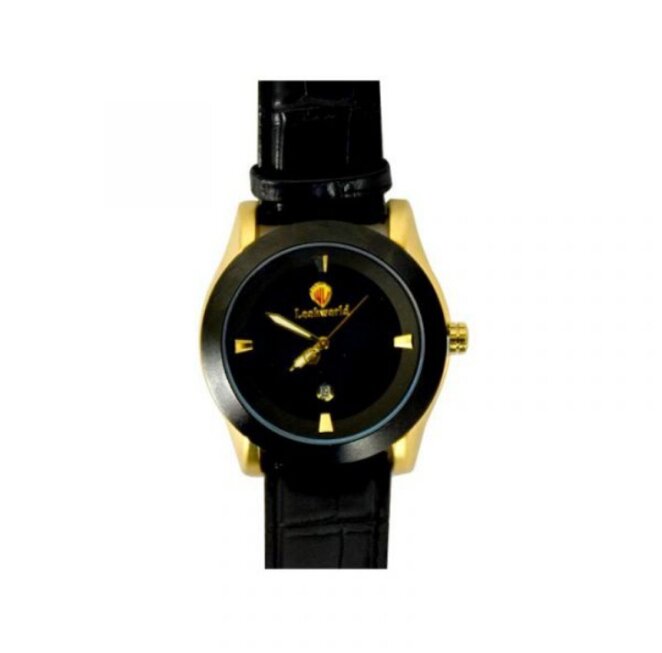 Montre élégante homme bleu noir