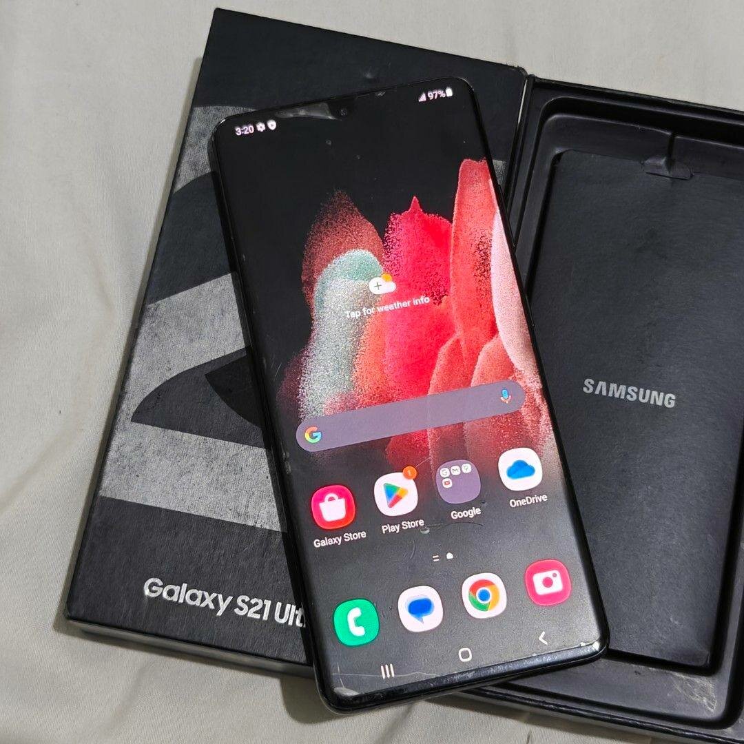 Galaxy S21 Ultra 5G 256gb/12gb ram 5000mAh battery capacity