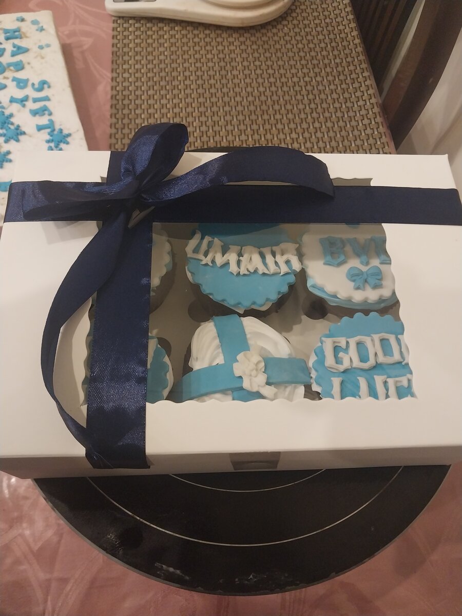 Good Bye Theme Customised Cupcakes