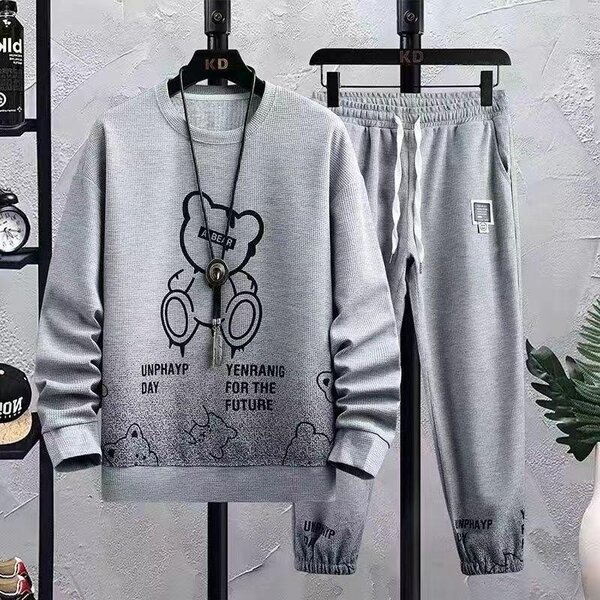 Ensemble pantalon pull cou rond