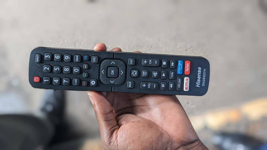 Hisense smart tv remote controls