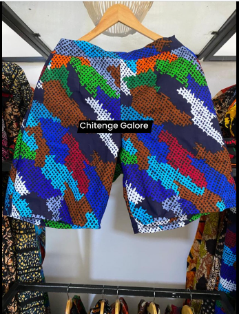 multi-colored shorts