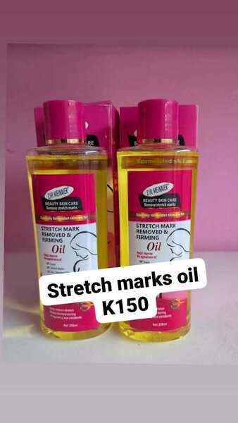 Stretch marks cream and oil