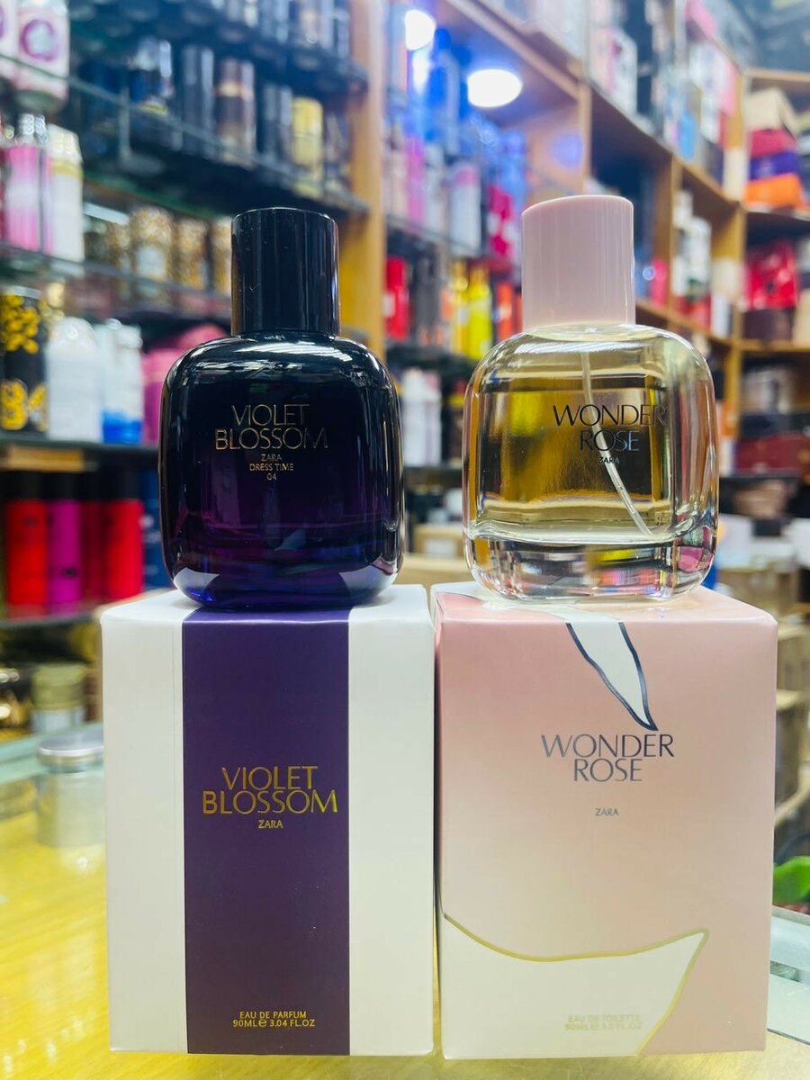 Zara perfumes ( wonder rose , fabulous sweet )