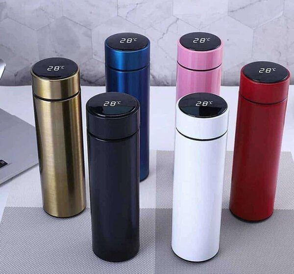 Bouteille Thermos avec Affichage Température