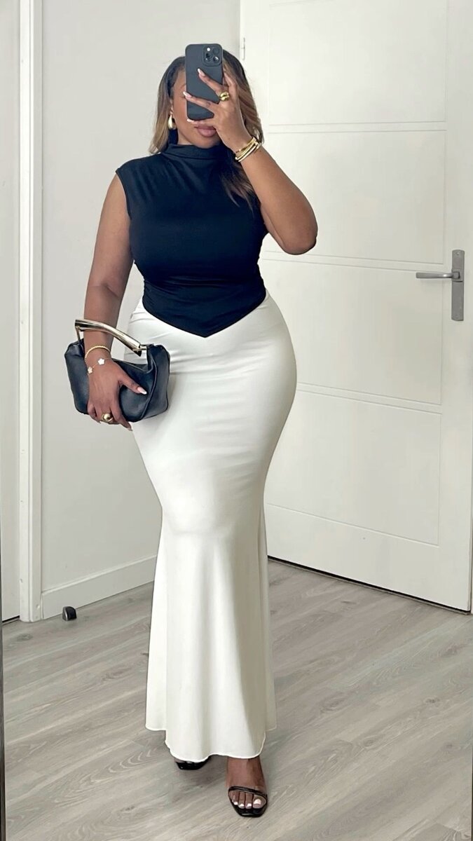 Jupe Longue Élégante Femme