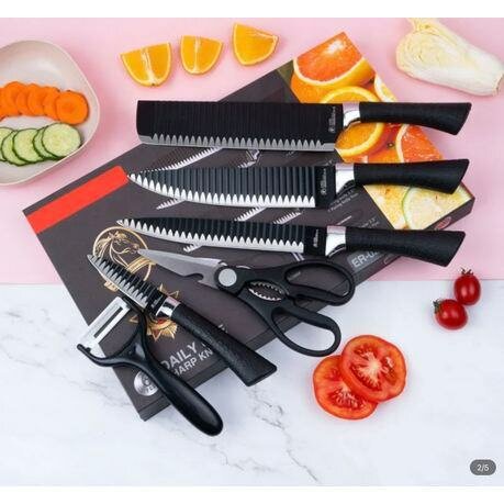 6in1set kitchen knife