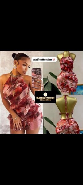 Robe Femme Imprimée Élégante