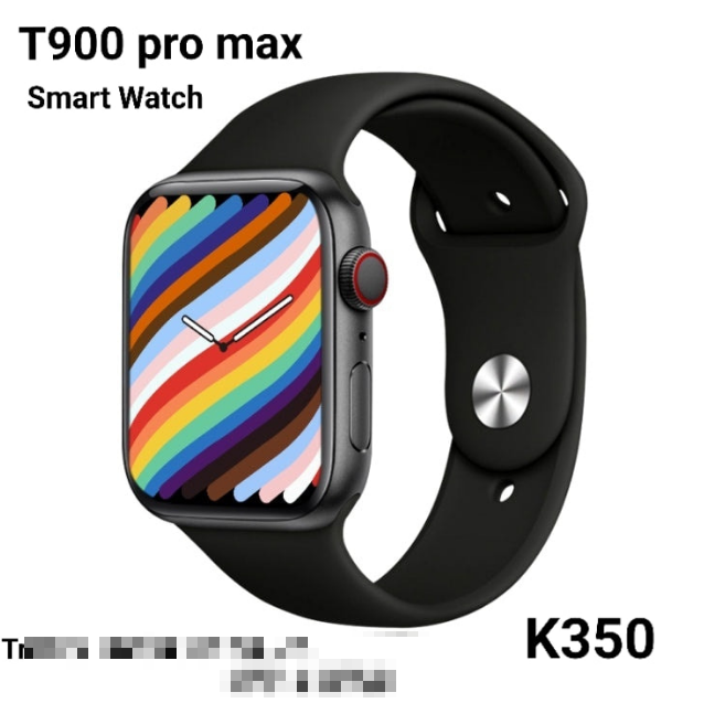 T900 pro max Smart Watch black