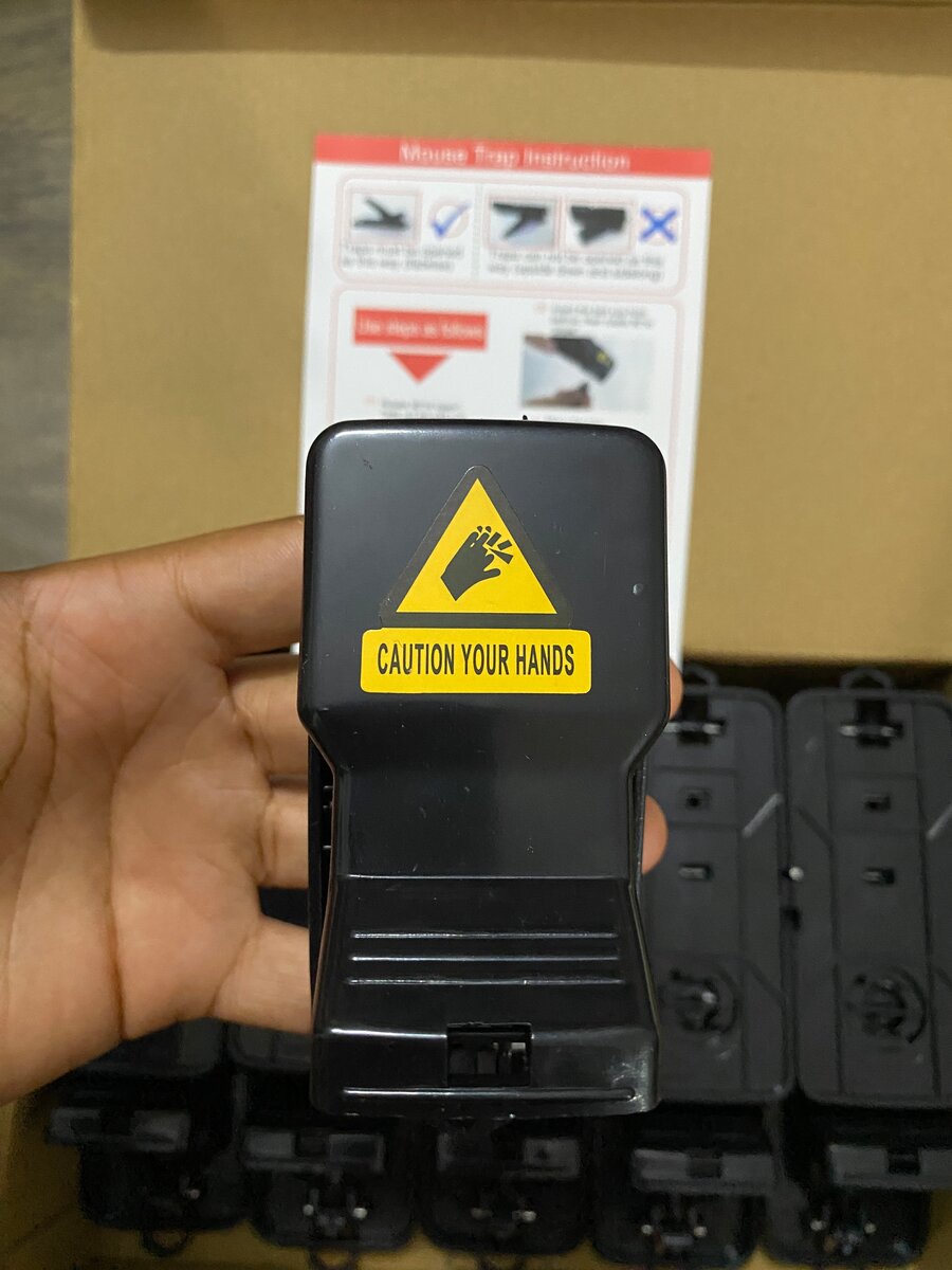 6 Piège à souris réutilisable