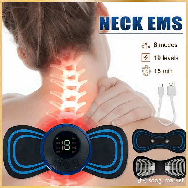 Mini masseur EMS pour cou
