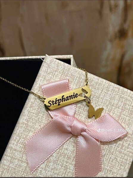 Collier personnalisé cœur