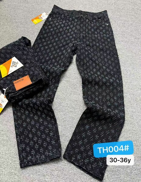 Jeans imprimé homme