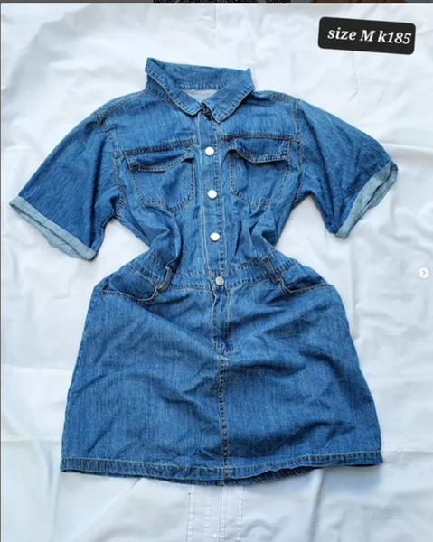 denim dress