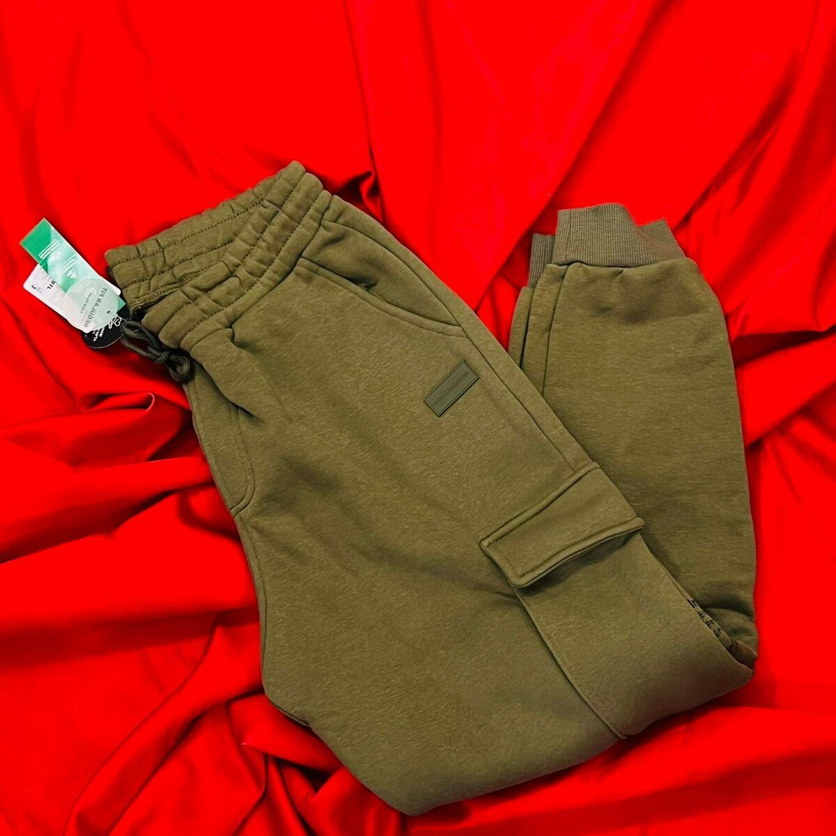 Warmth woolen jogger pants