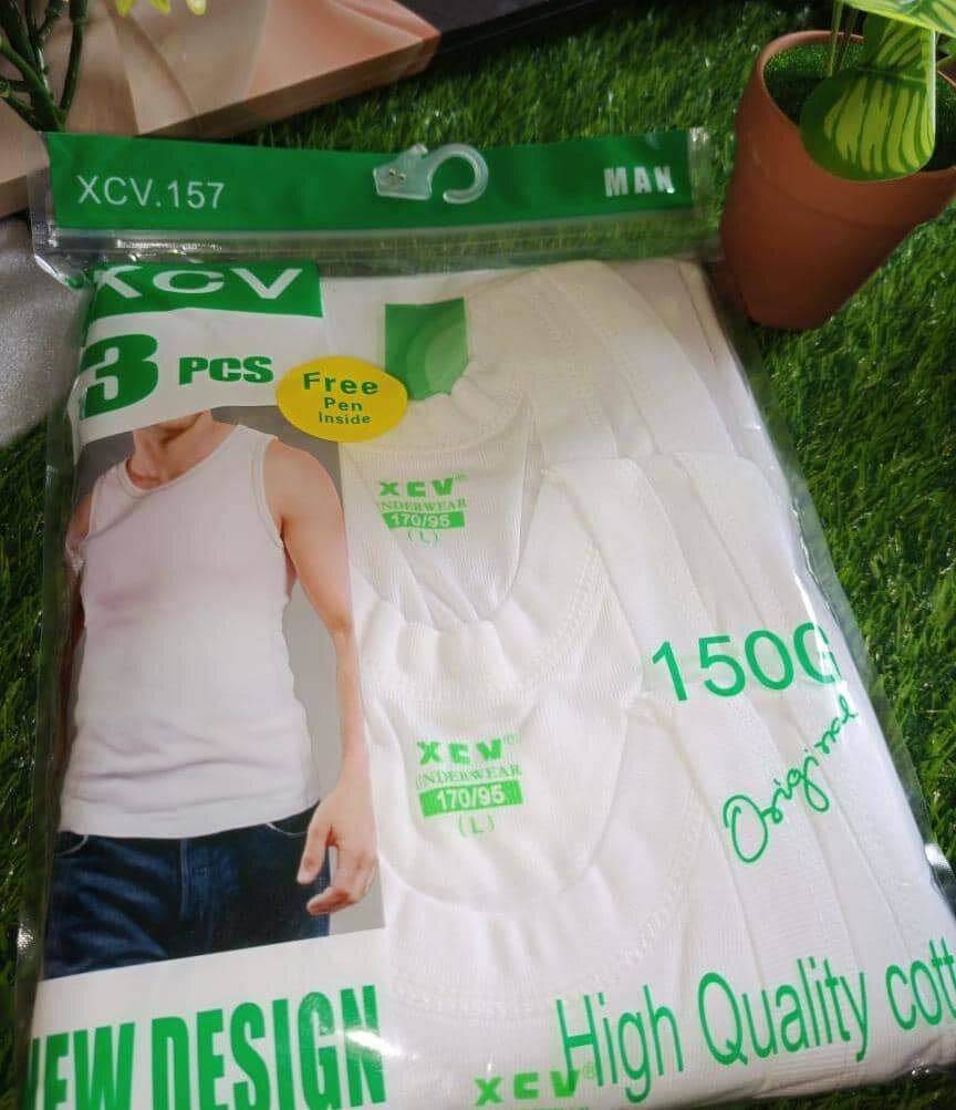 Débardeurs coton homme 3pcs