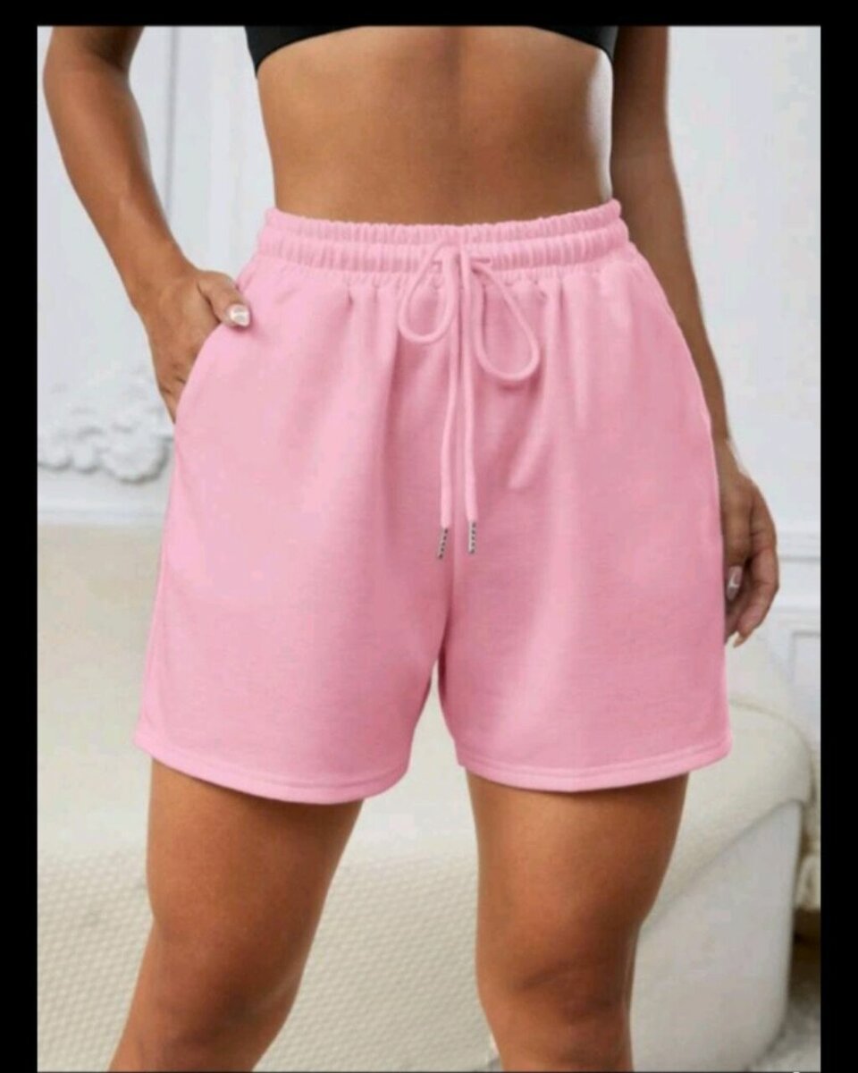 Women's Pink Lounge Shorts