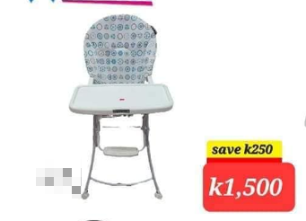 grey high chair