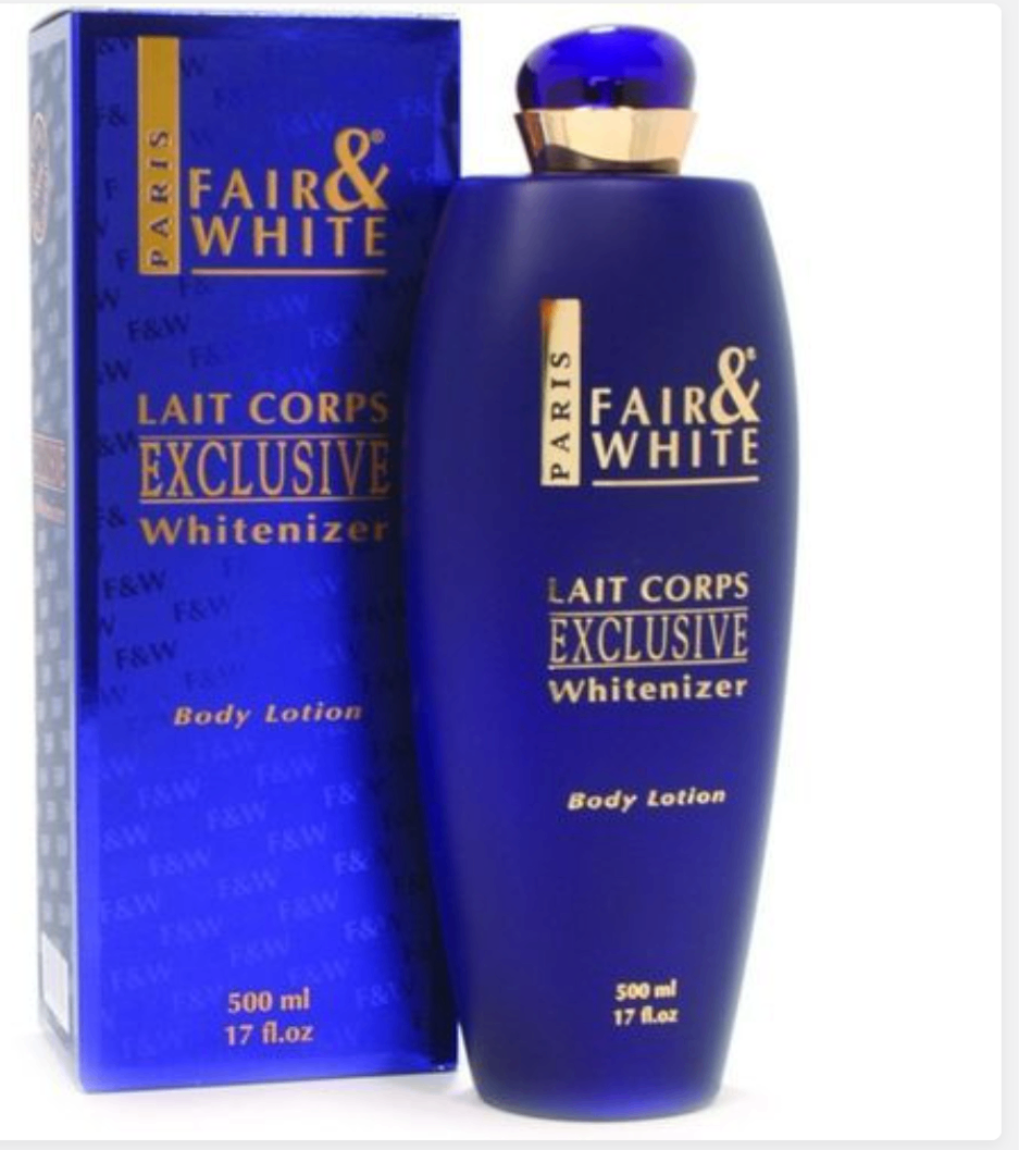 Fair & White body lotion