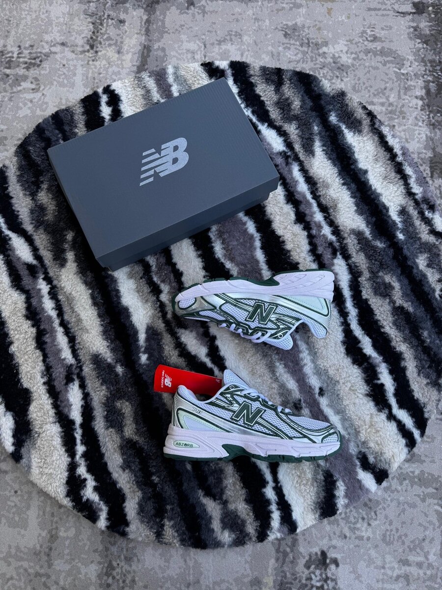 Baskets New Balance Vert Blanc