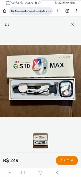 Montre connectée s10 Pro Max