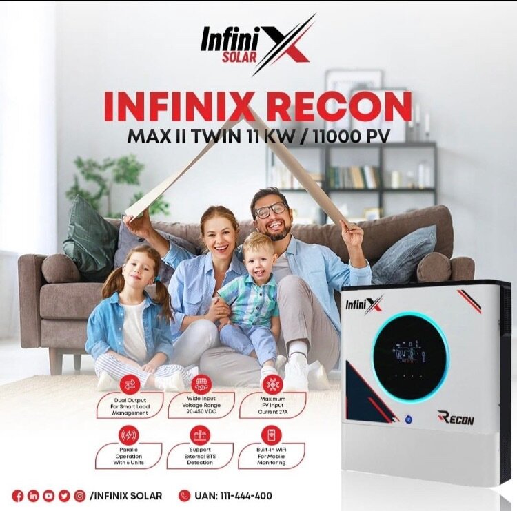 Itel hybrid inverter & Infinx inverters
