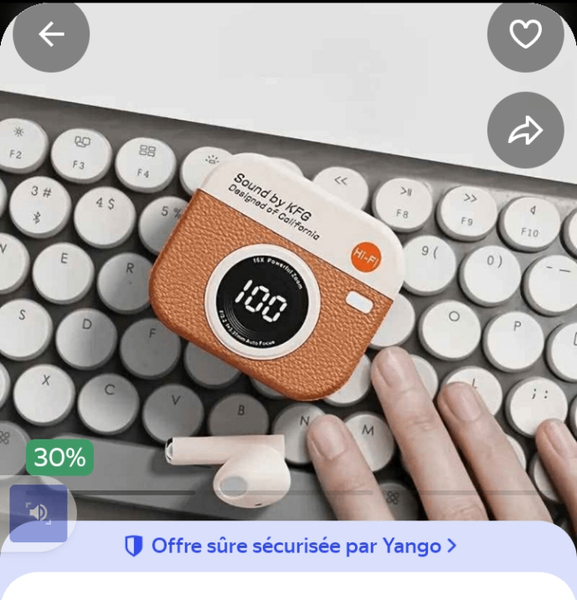 Haut-parleur Bluetooth HiFi portable