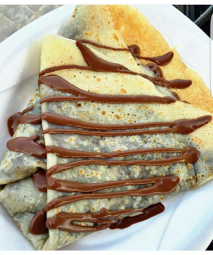 Crepes sucrée au chocolat