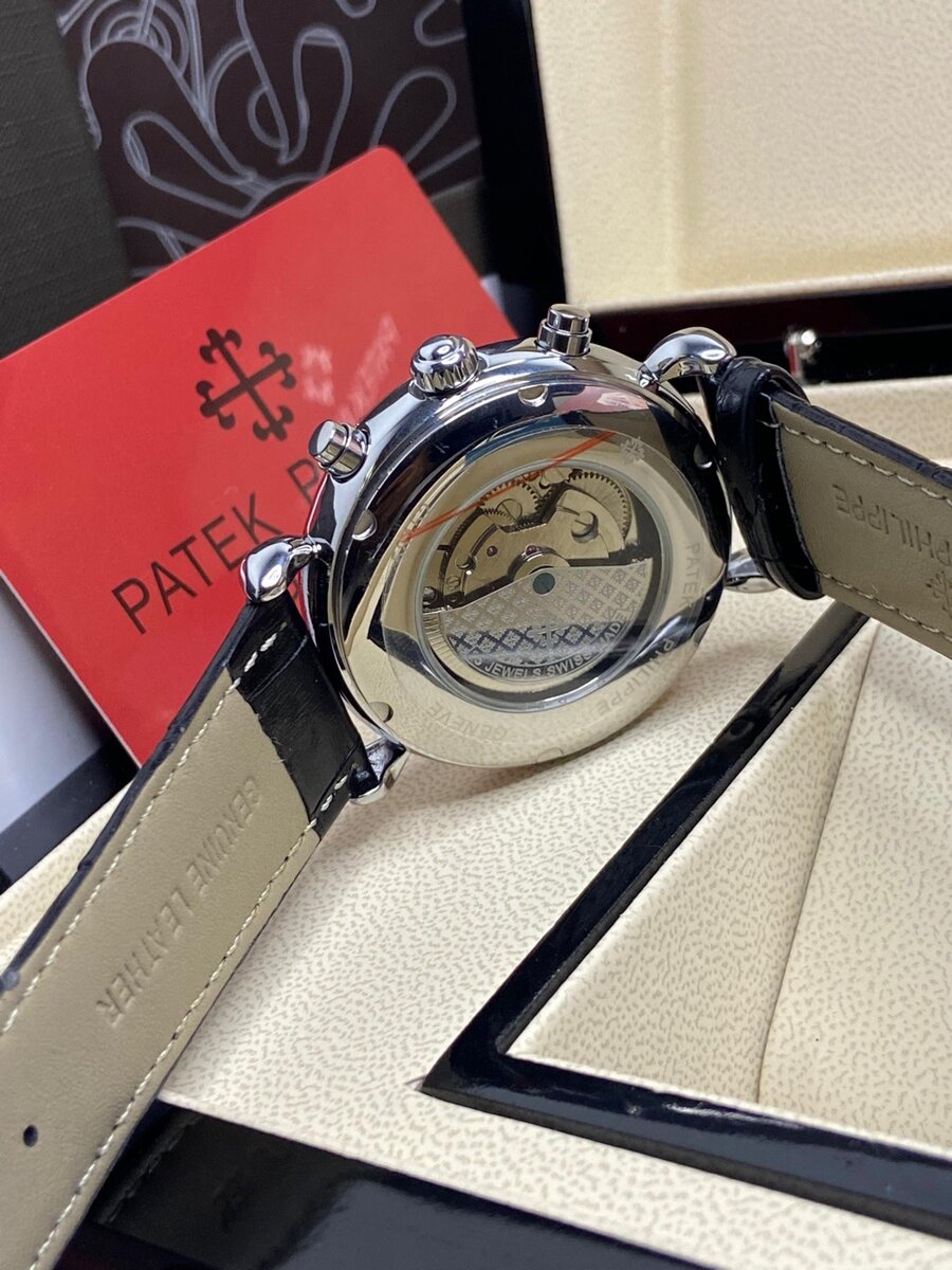 Blue Dial Patek Philippe Mechanical Watch