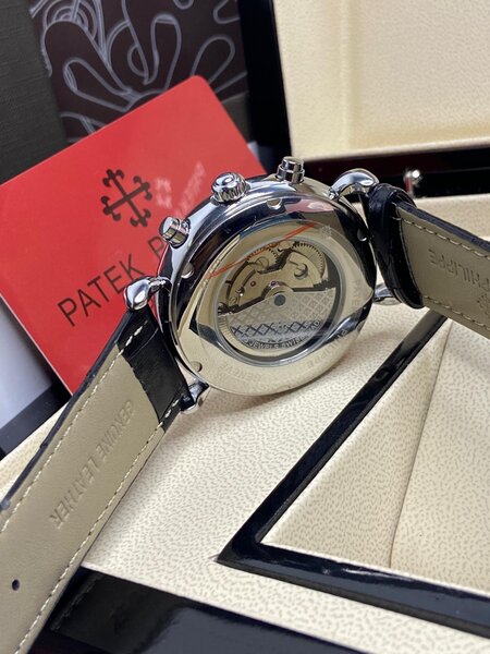 Blue Dial Patek Philippe Mechanical Watch