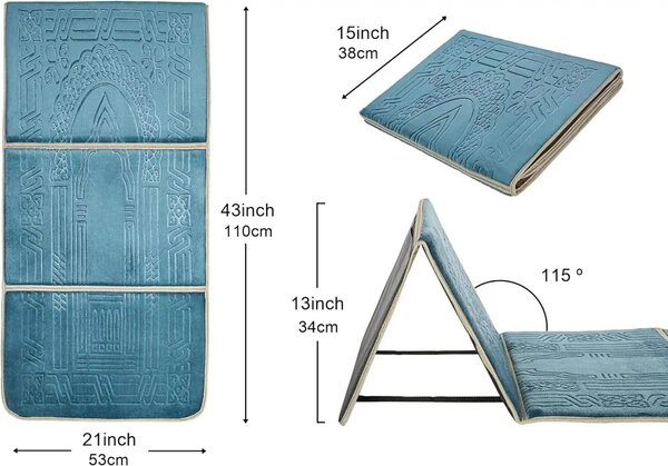 Tapis de prière dorsal