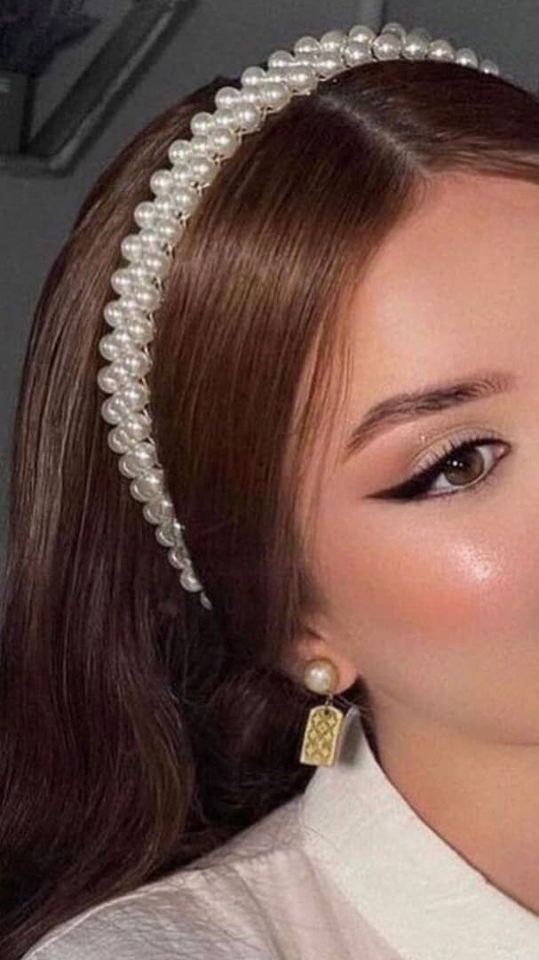 Serre-têtes élégants perles