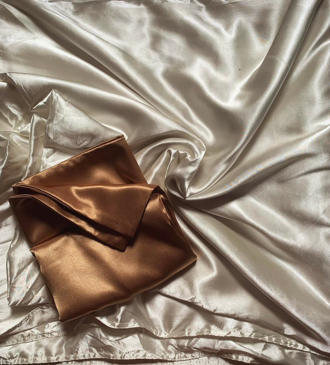 Satin pillowcases.