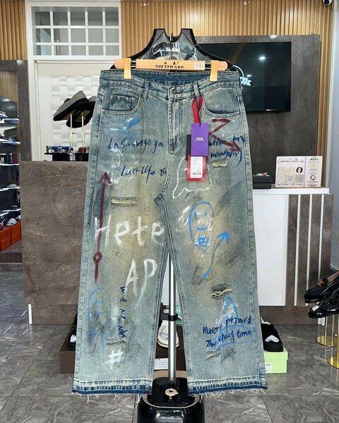 Pantalons denim pour hommes