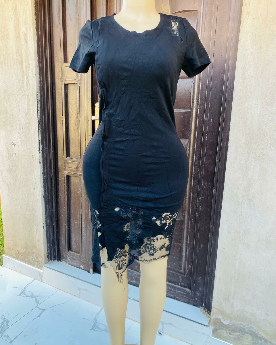 Beautiful and stylish women's dress black