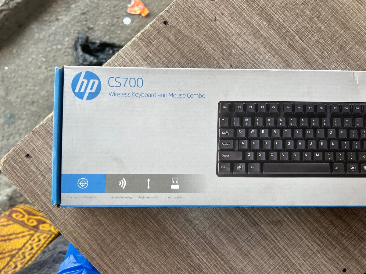 Ensemble Clavier et Souris HP CS700