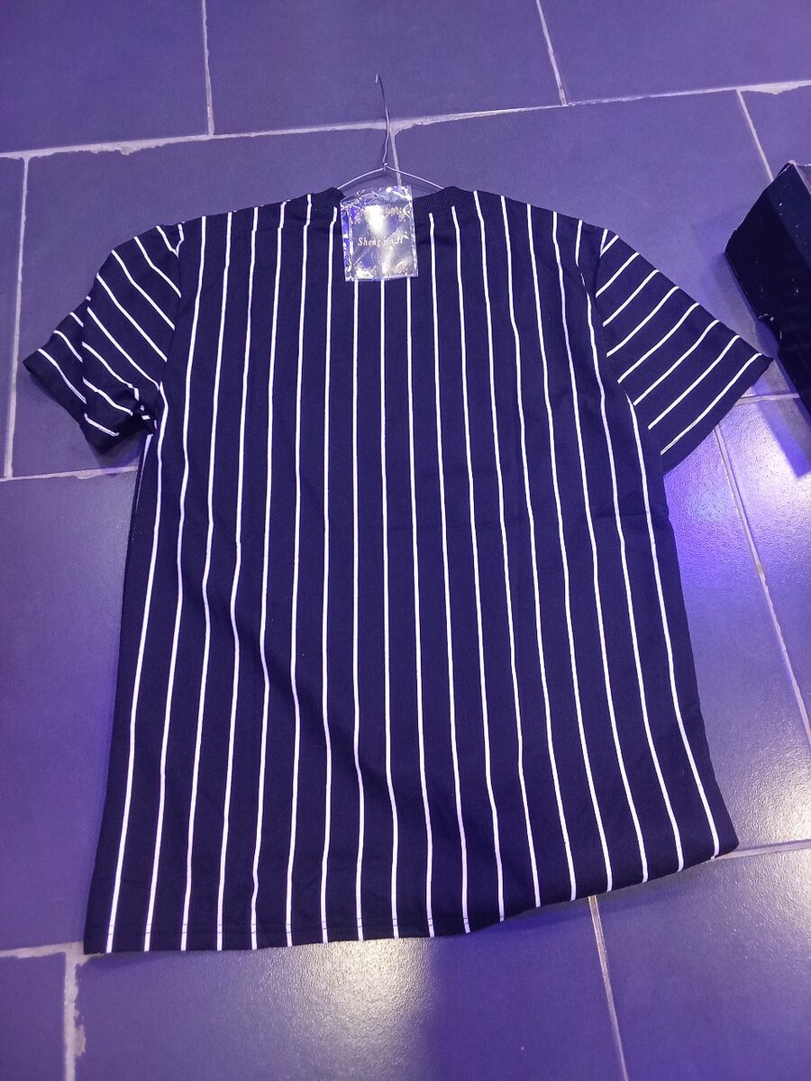 T-shirt rayée homme style urbain