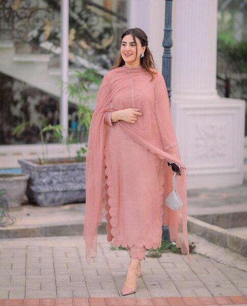 Pink suit