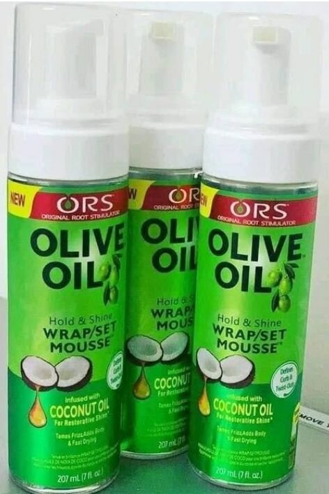 Mousse Coiffante Brillance Olive