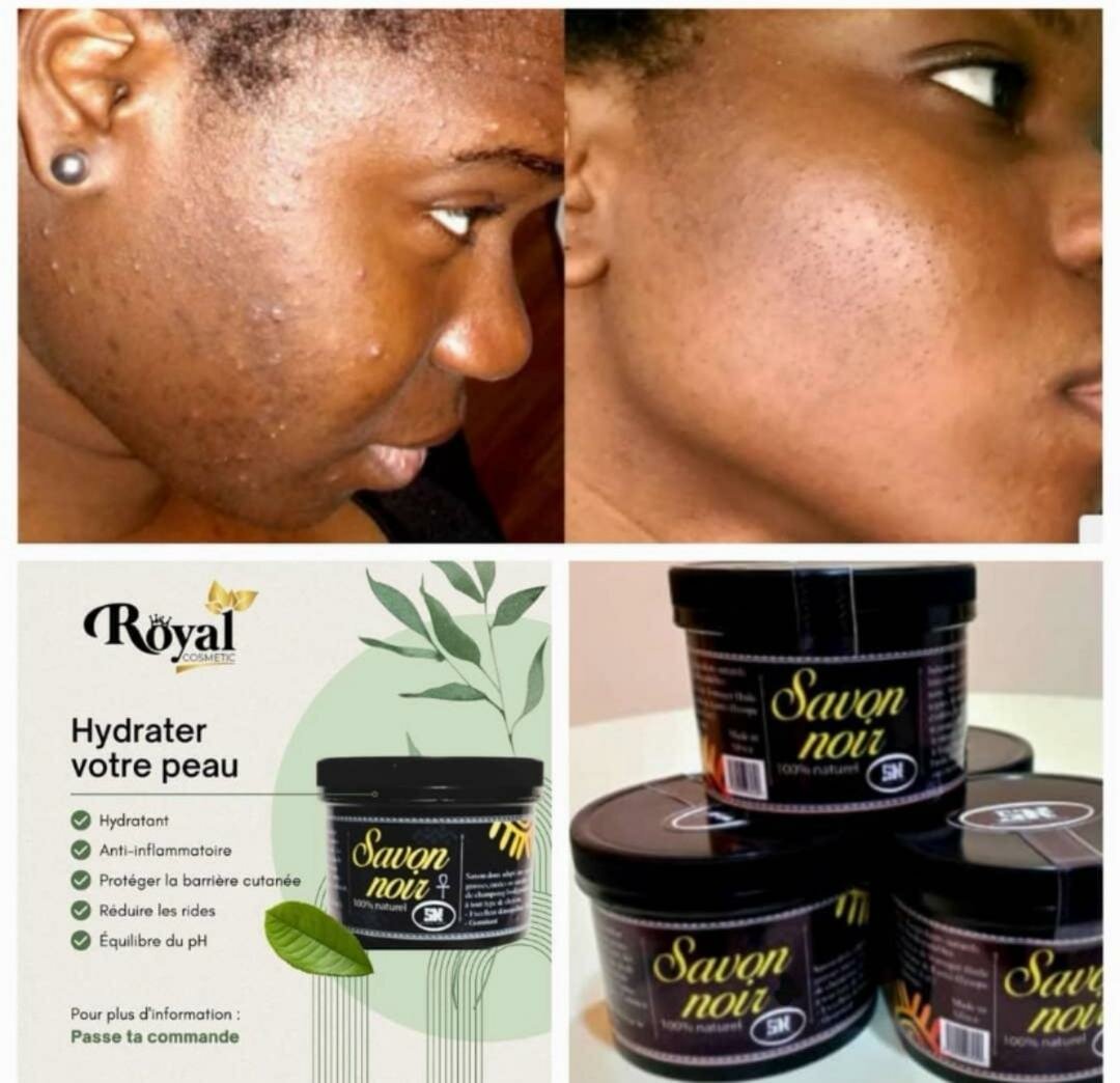 Savon Noir Naturel Exfoliant