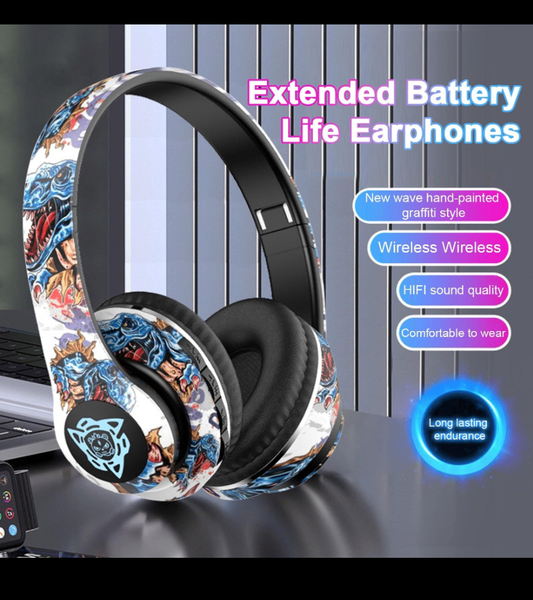 Casque Bluetooth Graffiti