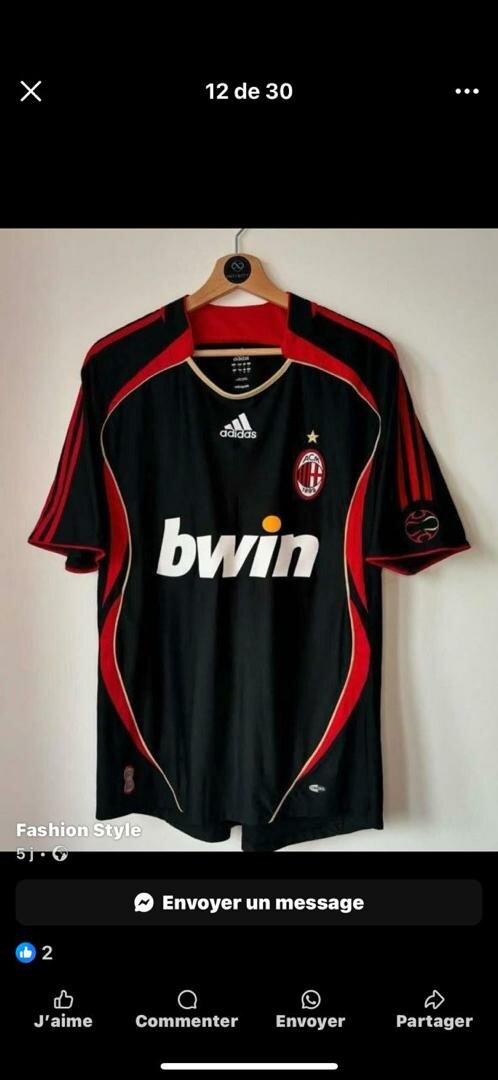 Maillot Football AC Milan