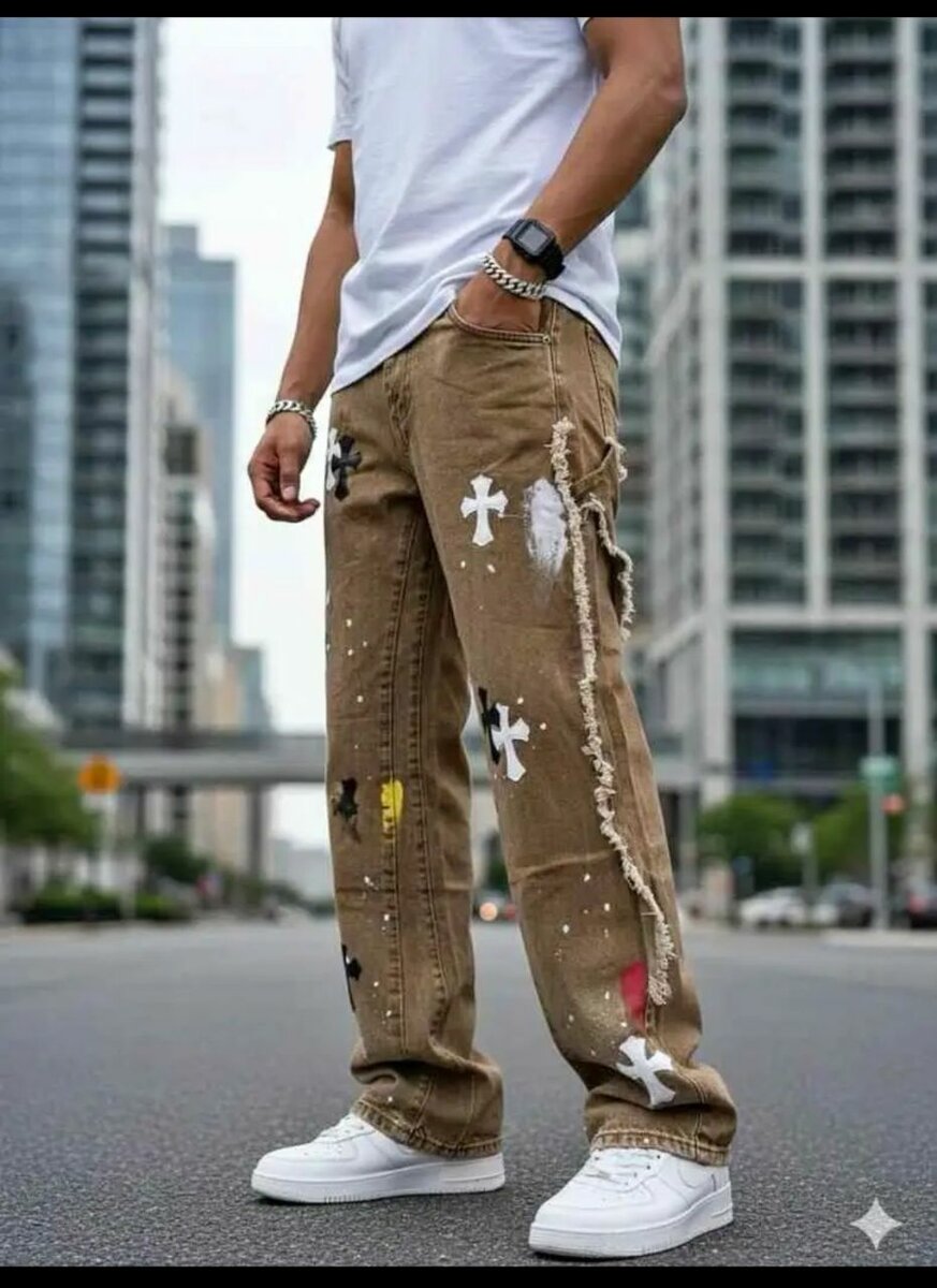 Jeans décontractés streetwear