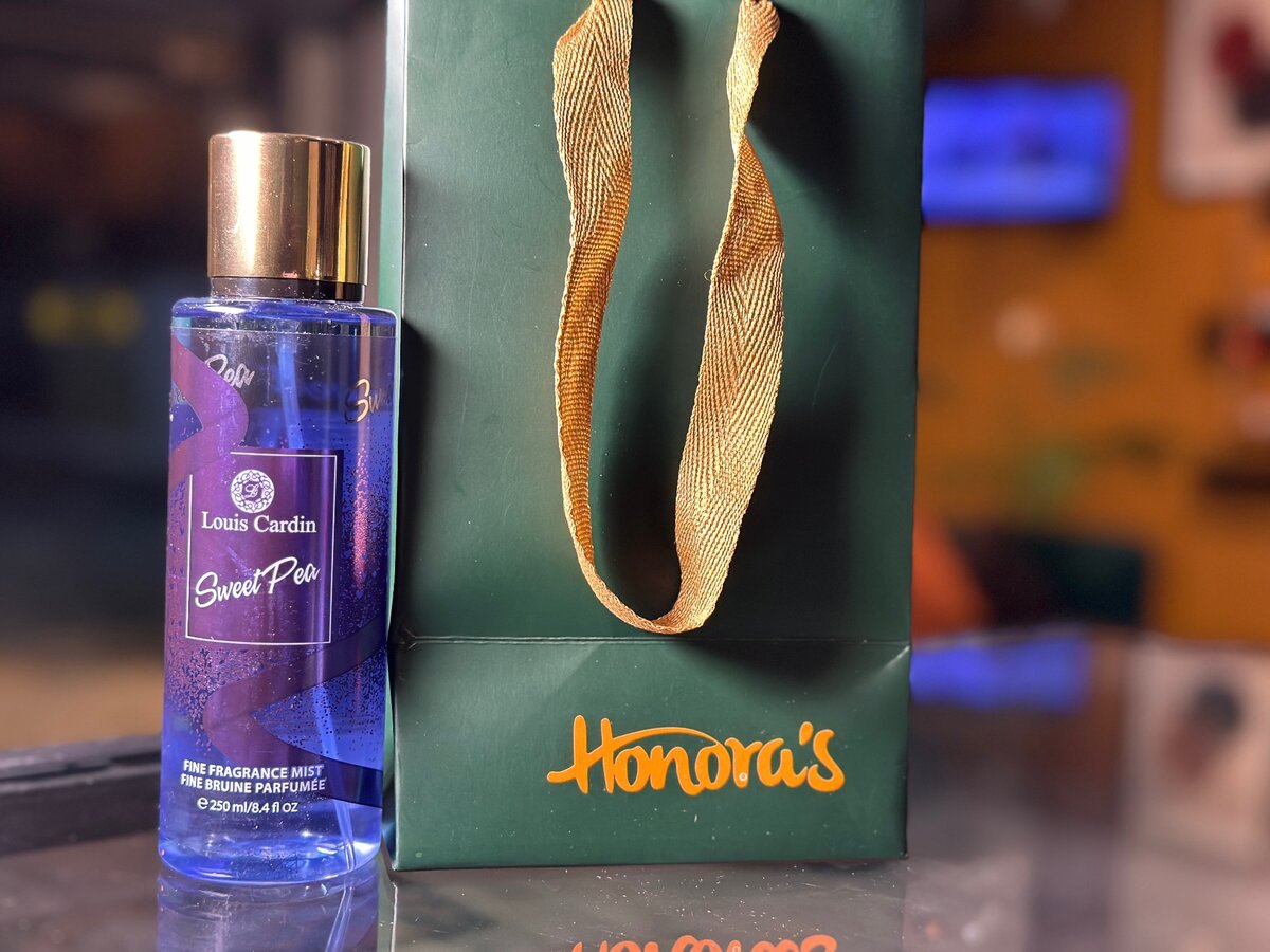 Sweet Pea fragrance body mist