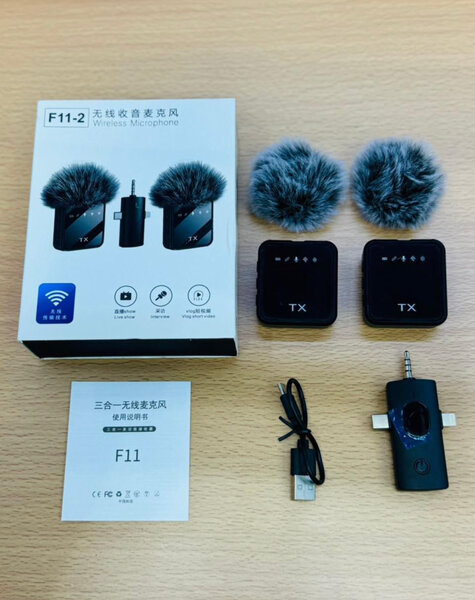 Microphone sans fil F11-2