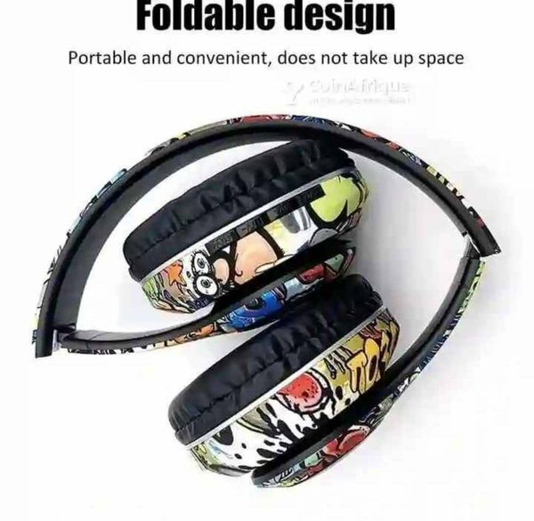 Casque Audio Bluetooth Pliable