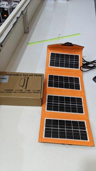 Portable solar charger