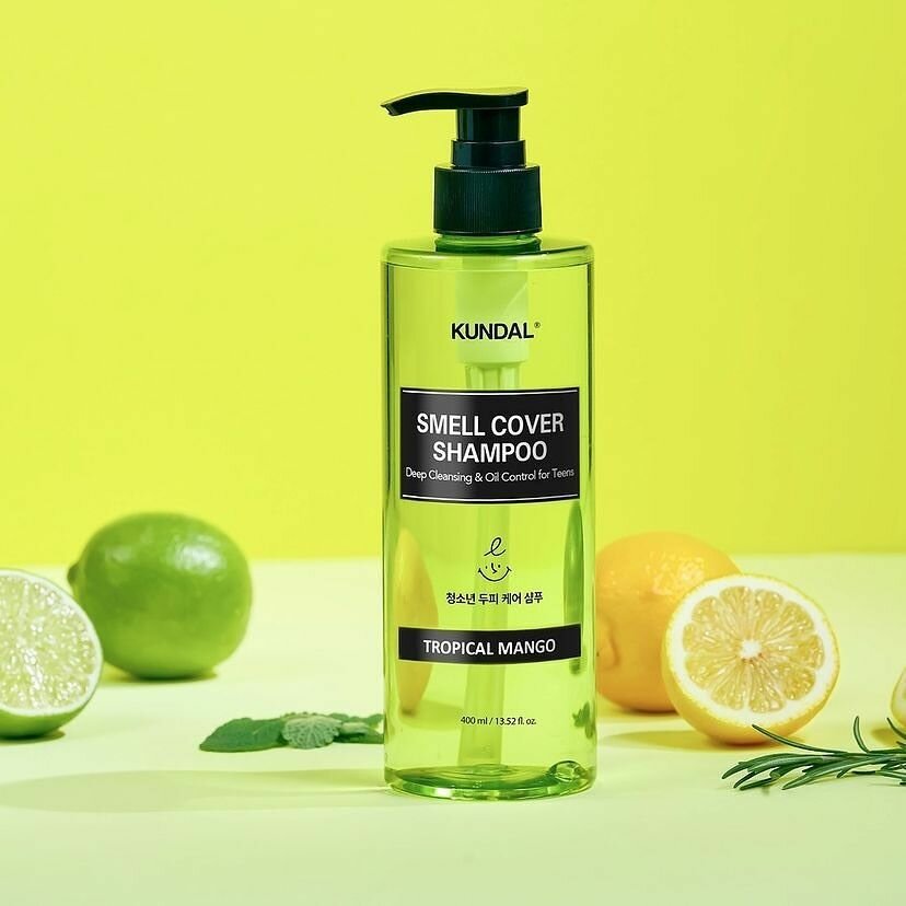 Шампунь для подростков против жирности KUNDAL
