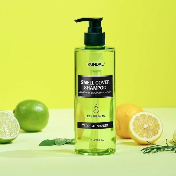 Шампунь для подростков против жирности KUNDAL